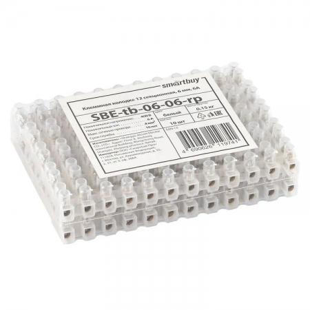 �������� ������� 12 ����������, 6 ��, 6�, 10 ��, SmartBuy ���-6 (SBE-tb-06-06)