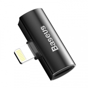  Lightning (m) - 2x Lightning (f), audio+charging, , Baseus L46