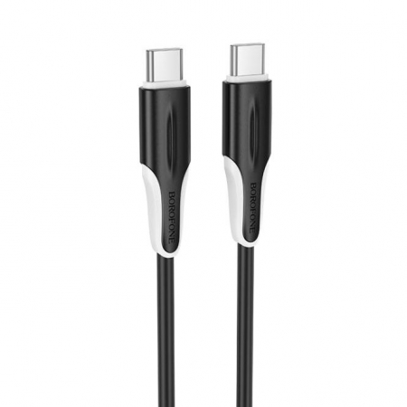  USB 2.0 Type C M-M - 1 , 60, 3A, PD/QC3.0, , Borofone BX119