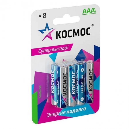  AAA  LR03-8BL Alkaline, 8 ,  (KOCLR03BL8)