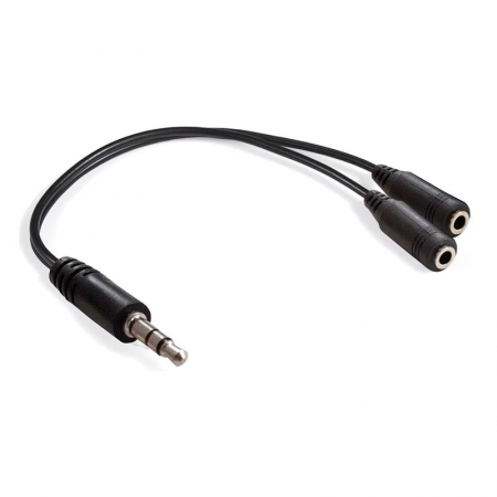 ������� ����� ������������ 3.5 stereo plug -> 2x3.5 stereo jack, 0.15 �, ExeGate (EX-CCA-415-0.15)