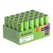 ��������� AA Defender EcoLine LR6 Alkaline, 24 ��, ���� (56051)