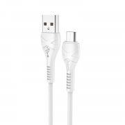 ������ USB 2.0 - Micro USB, 1 �, 2.4A, �����, Hoco X37