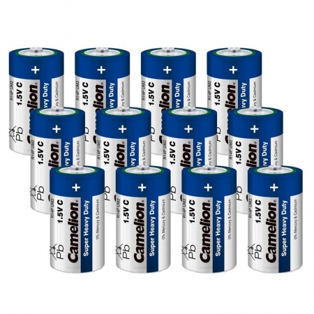  C Camelion Blue Heavy Duty R14/2SH,  , 12 , 
