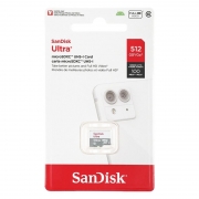   Micro SDXC 512Gb SanDisk Ultra U1 100 /c   (SDSQUNR-512G-GN3MN)