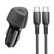    Borofone BZ31B QC3.0/PD30W, USB-C +  Type C, 