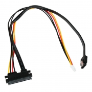  SATA III + XH2.54 4 pin / Sata 7+15 pin, 0.4 , ablexpert (CC-XH2.54-SATA-40CM)