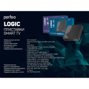  Smart TV Perfeo Logic, 2G/16Gb, Allwinner H313, Bluetooth, Android 10 (PF_A4555)