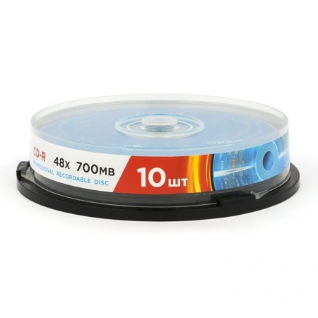 ���� CD-R Mirex 700Mb 48x, Cake Box, 10�� (UL120051A8L)