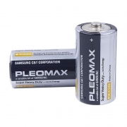 Батарейка C Samsung PLEOMAX R14-2, солевая, 2шт, термопленка