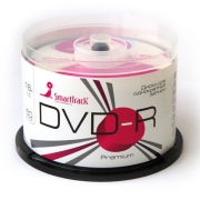 Диск DVD-R SmartTrack 4,7 Gb 16x, Cake Box, 50шт (ST000252)