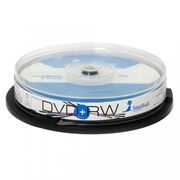 Диск DVD+RW Smarttrack 4,7 Gb 4x, Cake Box, 10шт (ST000302)